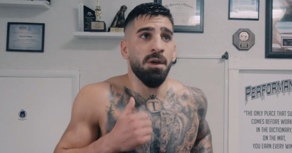 Ilia Topuria affiche un physique XXL avant l'UFC Maison-blanche
