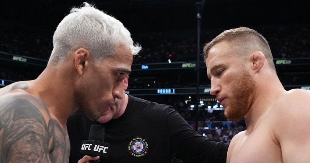 Charles Oliveira défie Justin Gaethje : "Je veux absolument ce combat"