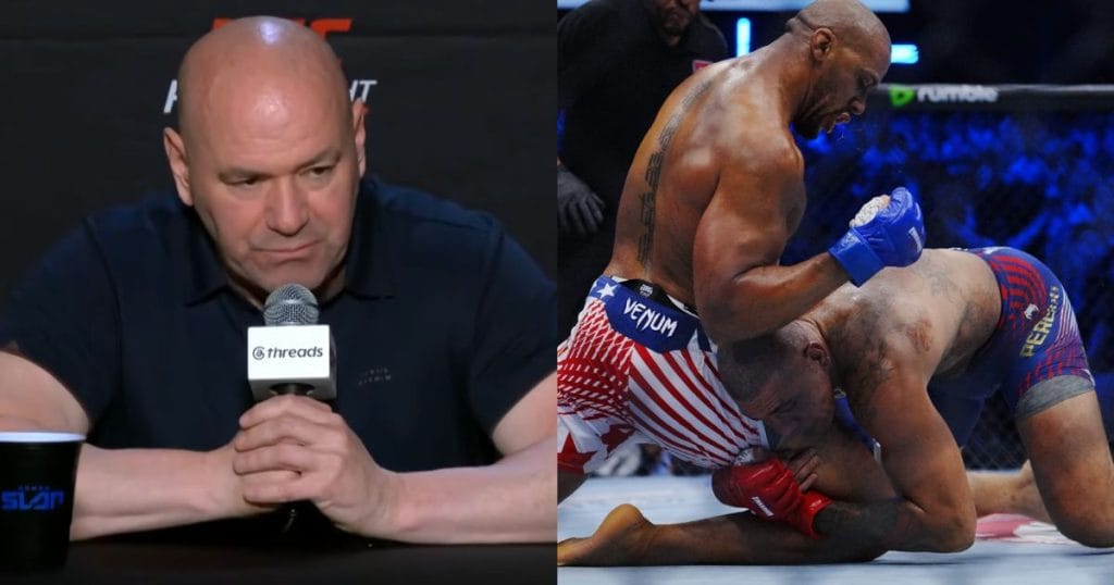Dana White défend Alex Pereira après sa défaite contre Ciryl Gane