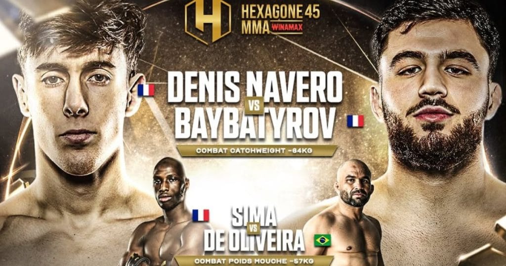 Hexagone MMA 45 – Paul Dena vs Anzor : horaires, diffusion, carte complète… Toutes les infos sur l’événement