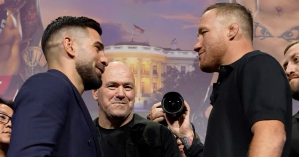 Ilia Topuria répond aux attaques de Justin Gaethje avec un message glaçant