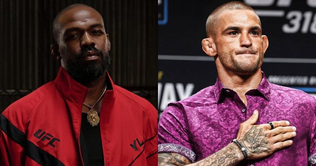 Jon Jones conseille Dustin Poirier après son arrestation : "Prendre sa retraite de l’UFC…"